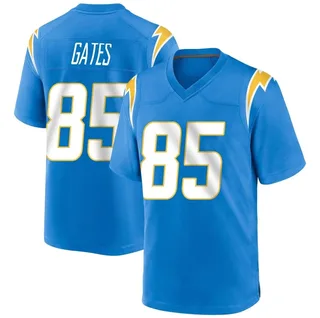 antonio gates powder blue jersey