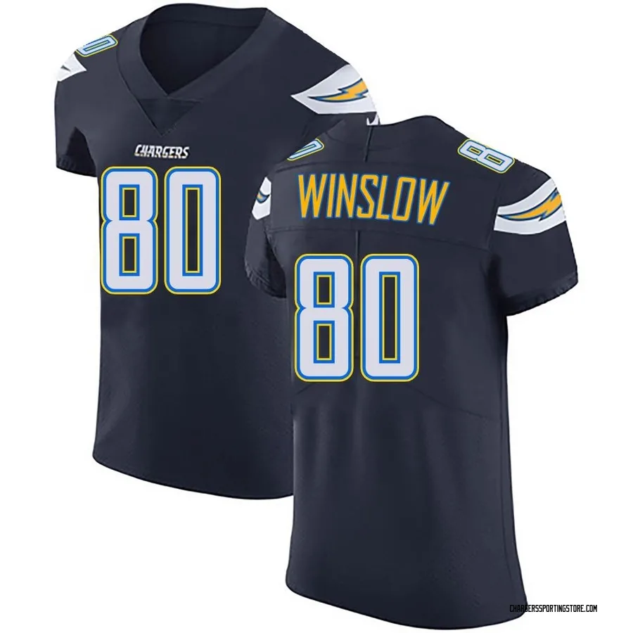 Kellen Winslow Los Angeles Chargers Men's Elite Team Color Vapor Untouchable Nike Jersey - Navy Blue